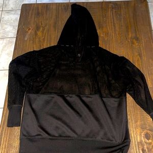 Black hoodie